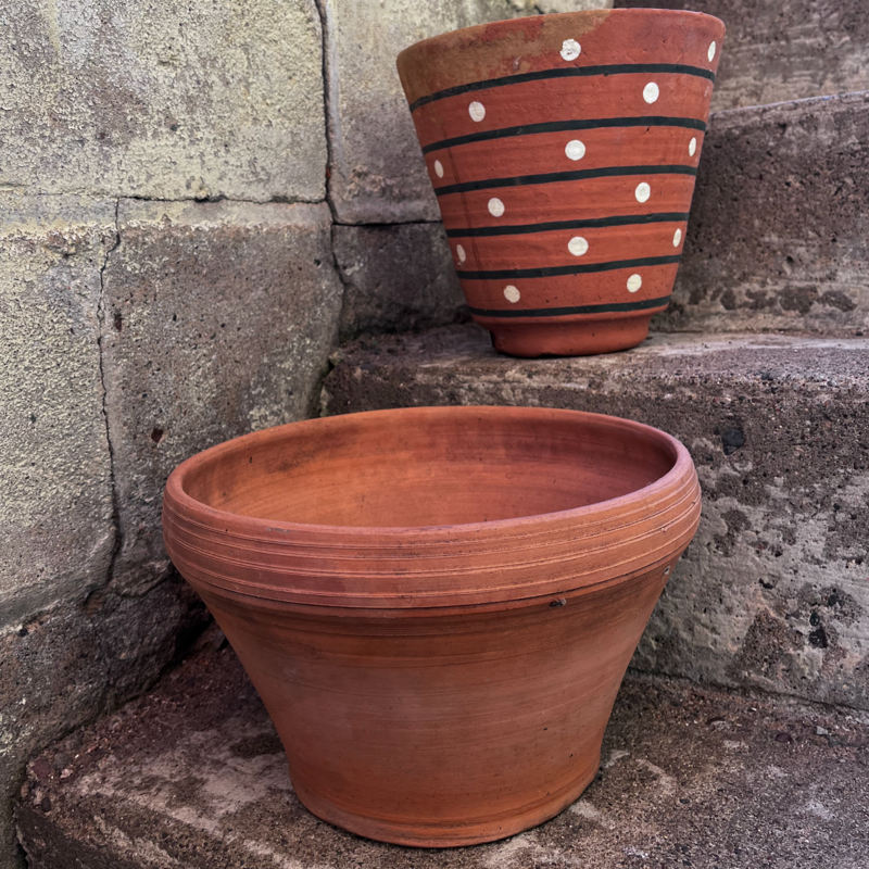 Ann Wrzosek-Manor (Meadowsong Studios) Locally Made Terra Cotta Pot - XXL (Assorted)