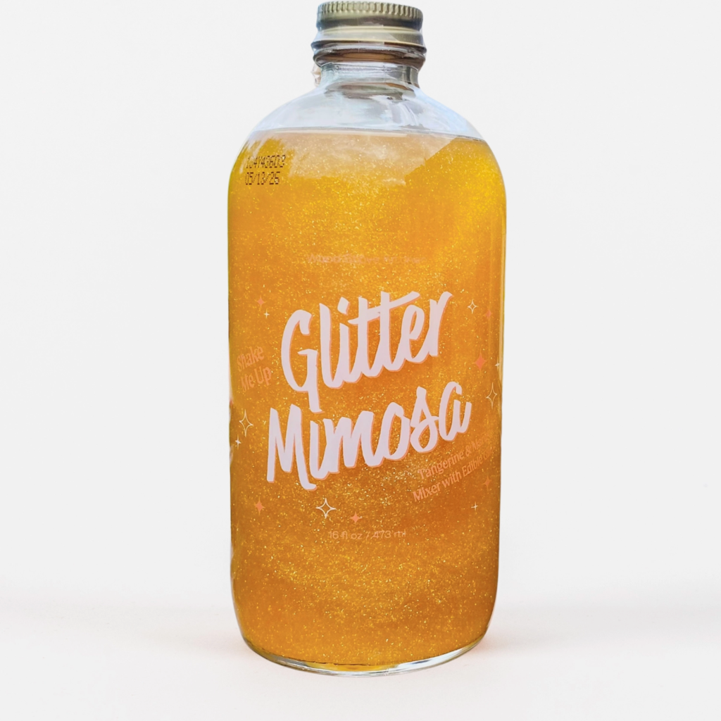 Wood Stove Kitchen Glitter Mimosa Mixer 16 Fl oz