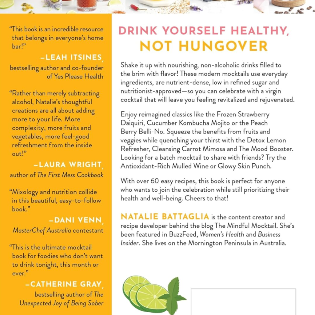 Battaglia, Natalie The Mindful Mocktail