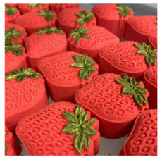 Poppy & Thyme Bath Bomb Mini: Strawberry