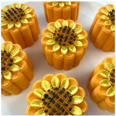 Poppy & Thyme Bath Bomb - Mini Sunflower