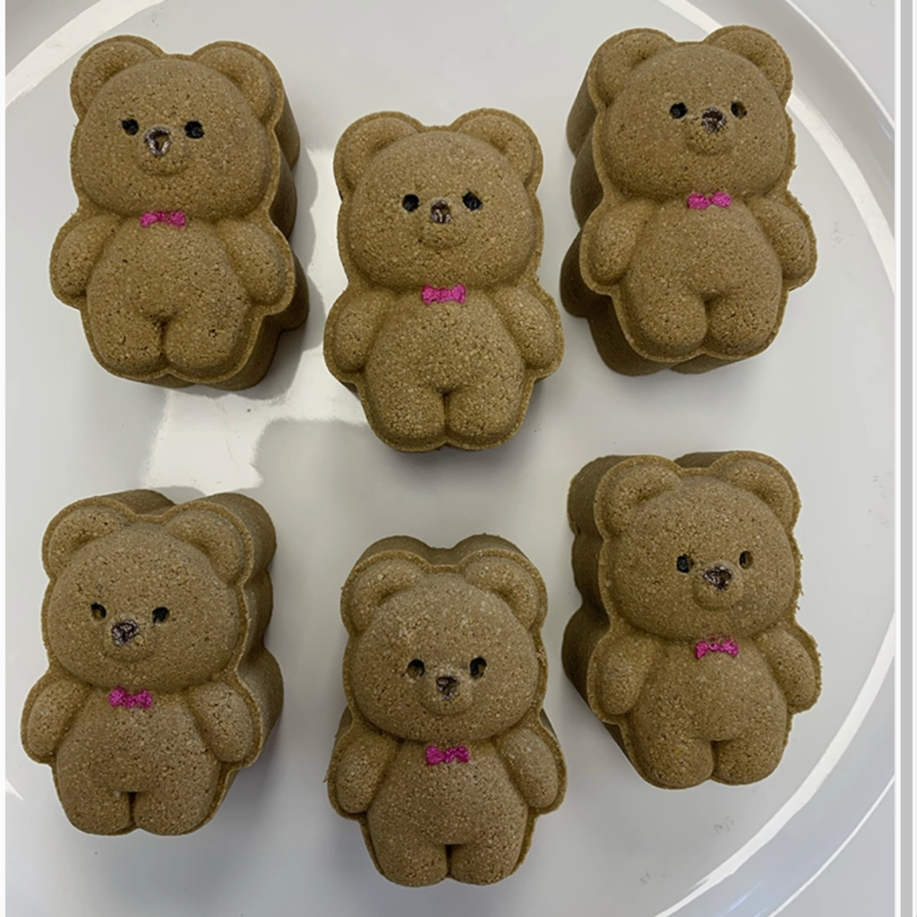 Poppy & Thyme Bath Bomb Mini: Little Brown Bear