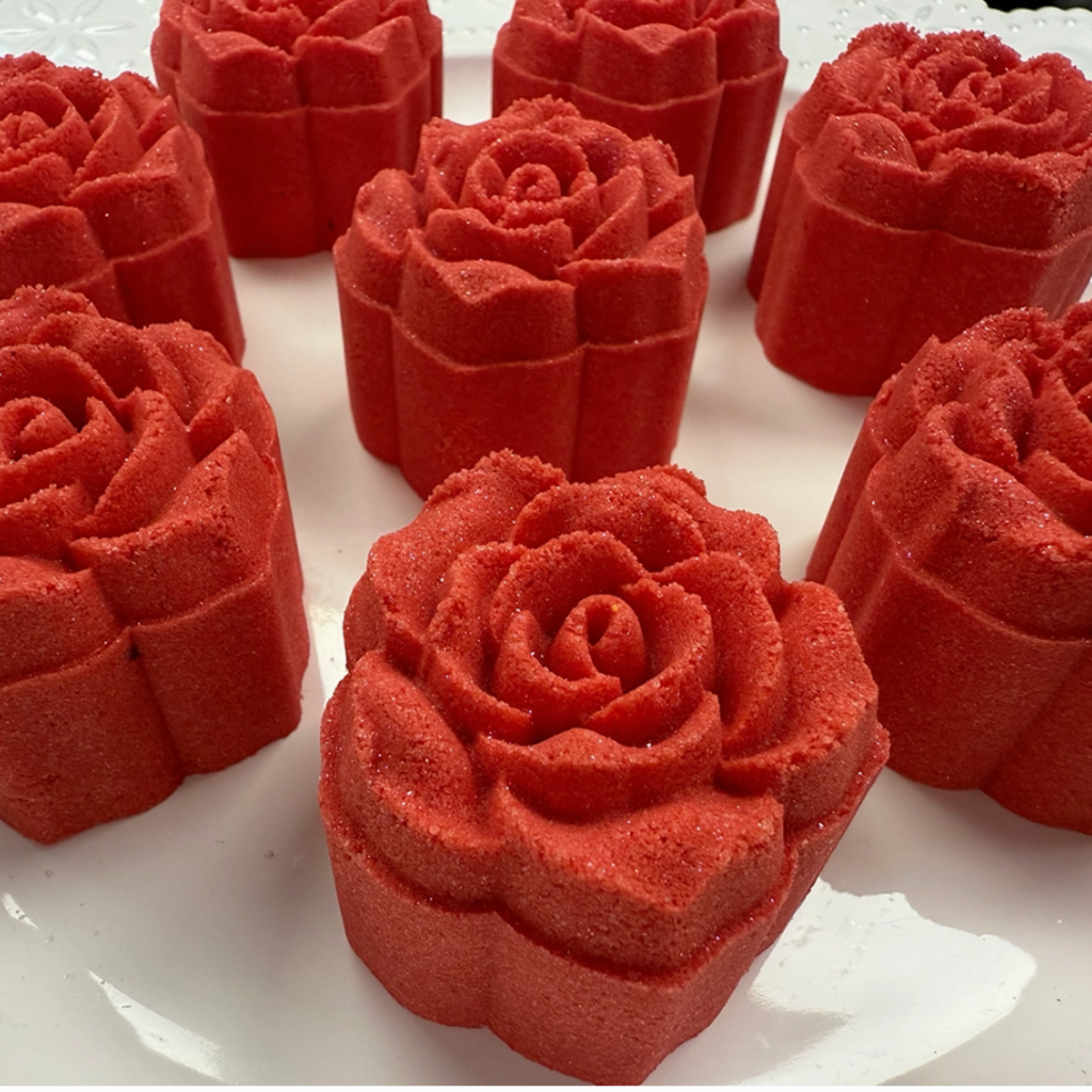 Poppy & Thyme Bath Bomb Mini: Rose