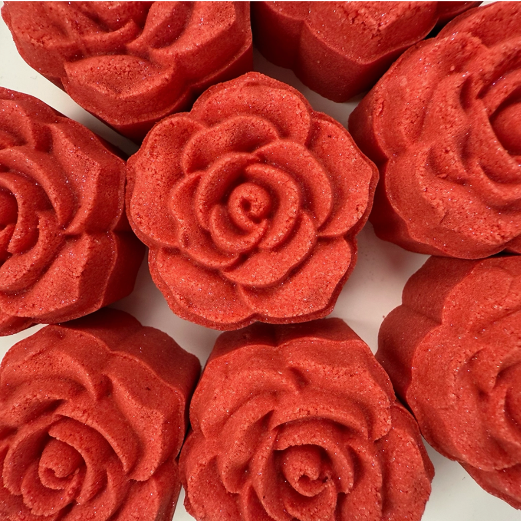 Poppy & Thyme Bath Bomb Mini: Rose