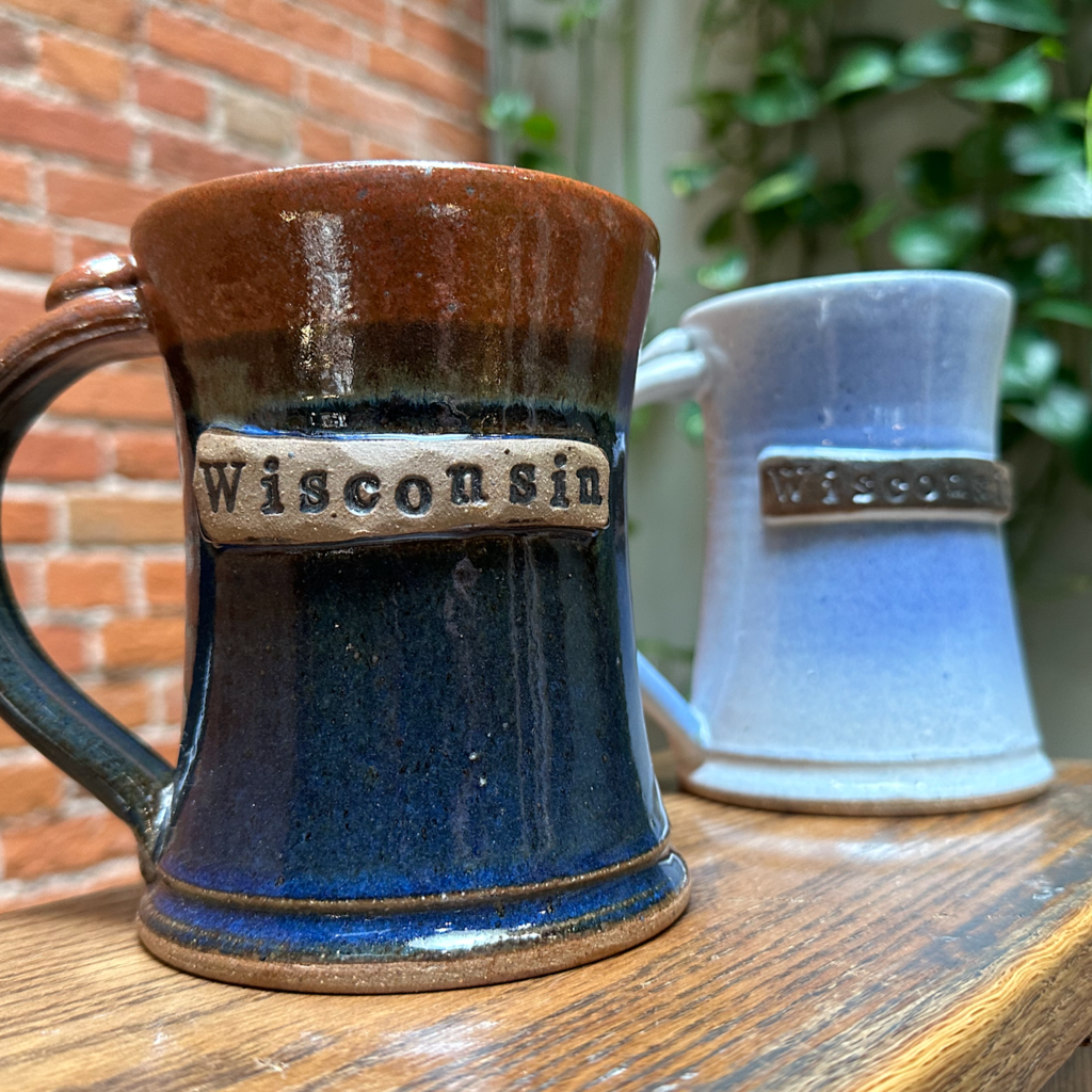 Clay and Fire Pottery Grant Ruegnitz Pottery - Wisconsin Mug