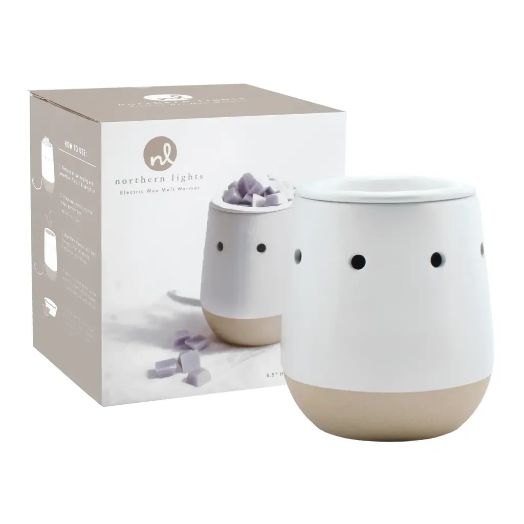 Northern Lights White Electric Wax Warmer