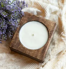 Beneath The Pines Candle Co. Cheese Mold Candle - Roasted Pinecone