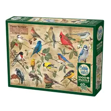 Cobble Hill Puzzles Puzzle: Popular Backyard Wild Birds of North America (1000 pc)