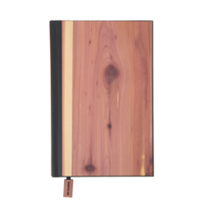 Woodchuck Wood Spiral Journal - (Cedar)