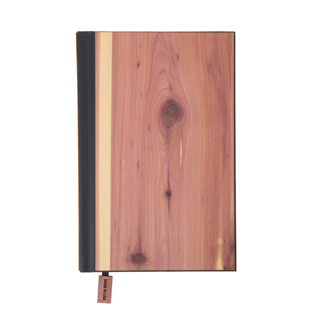 Woodchuck Wood Spiral Journal - (Cedar)