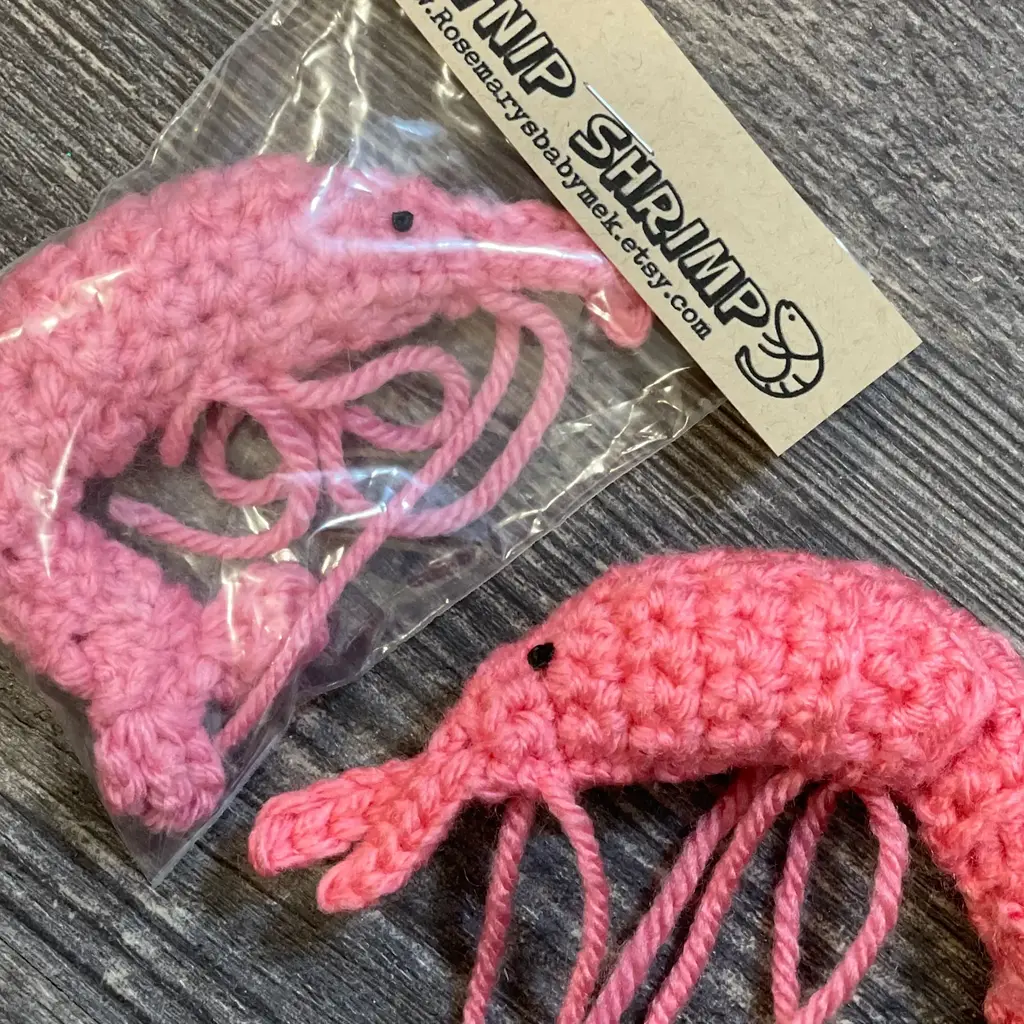 Rosemary's Baby MEK Catnip Toy - Shrimp