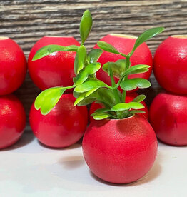 Rosemary's Baby MEK Macrame Keychain - Plant (Red)