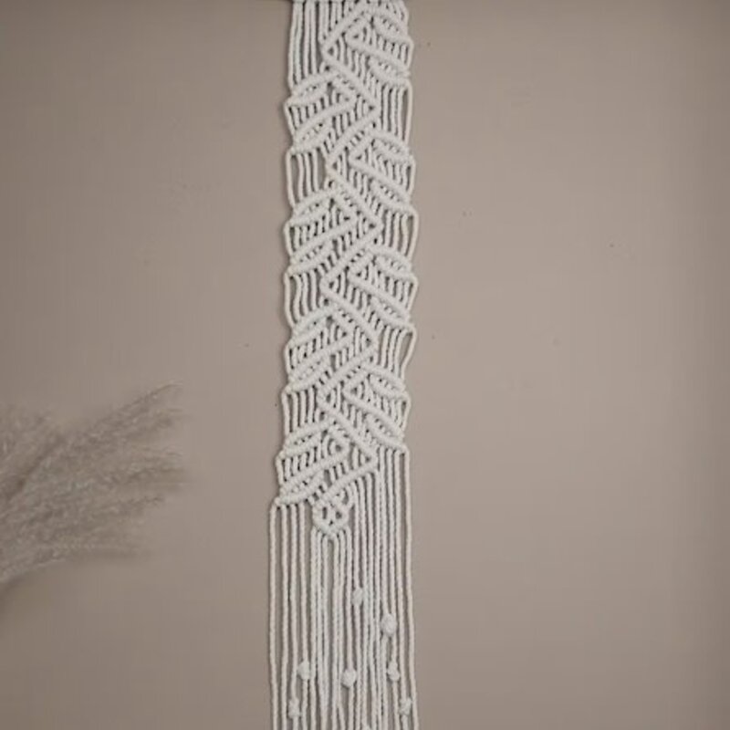MeeshDrops Vine Panel Wall Hanging Macrame
