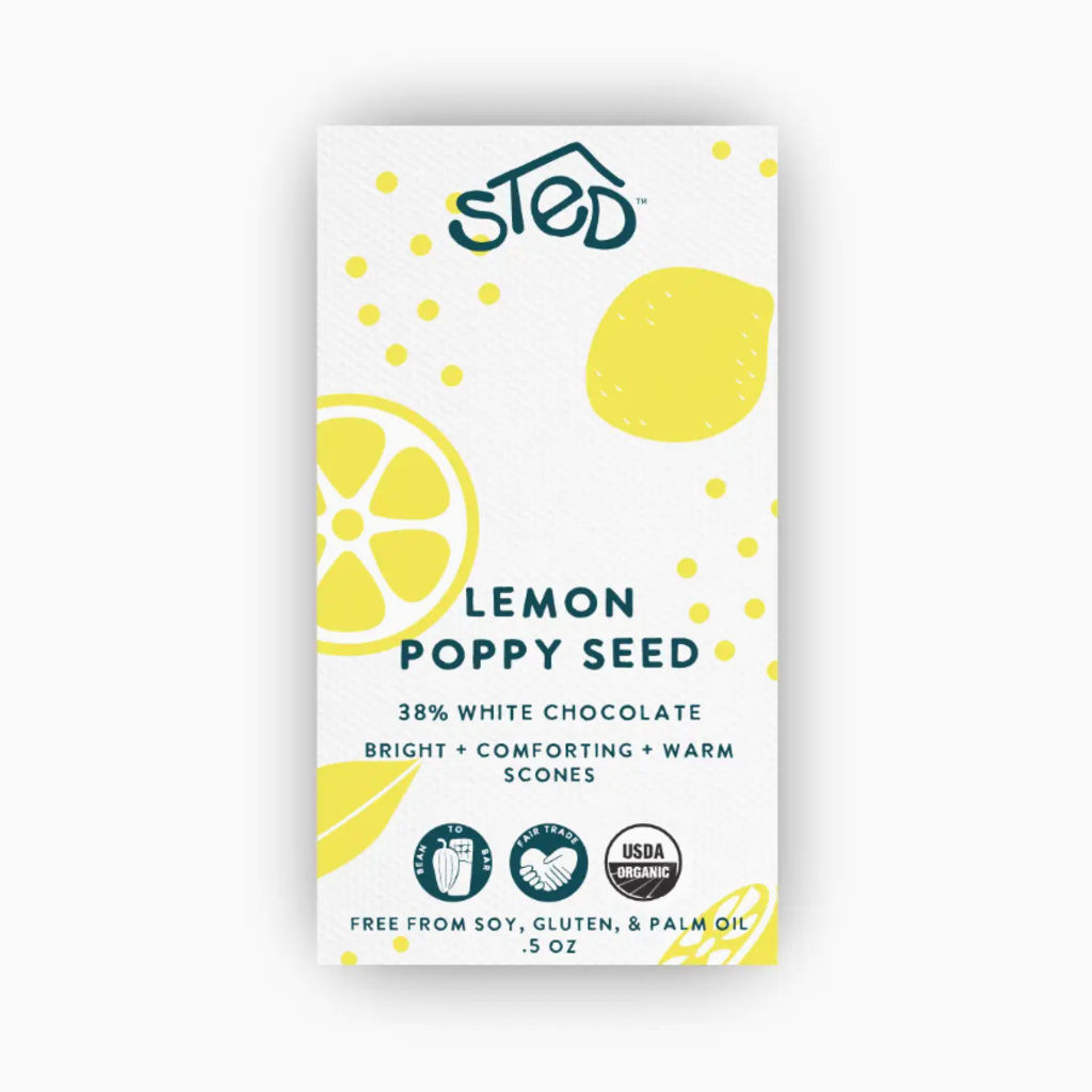 Sted Foods Sted - Mini Lemon Poppy Seed