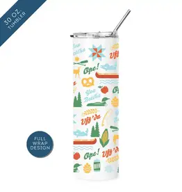 Creative Compass Insulated Tumblers - 30 oz. Midwest Icons