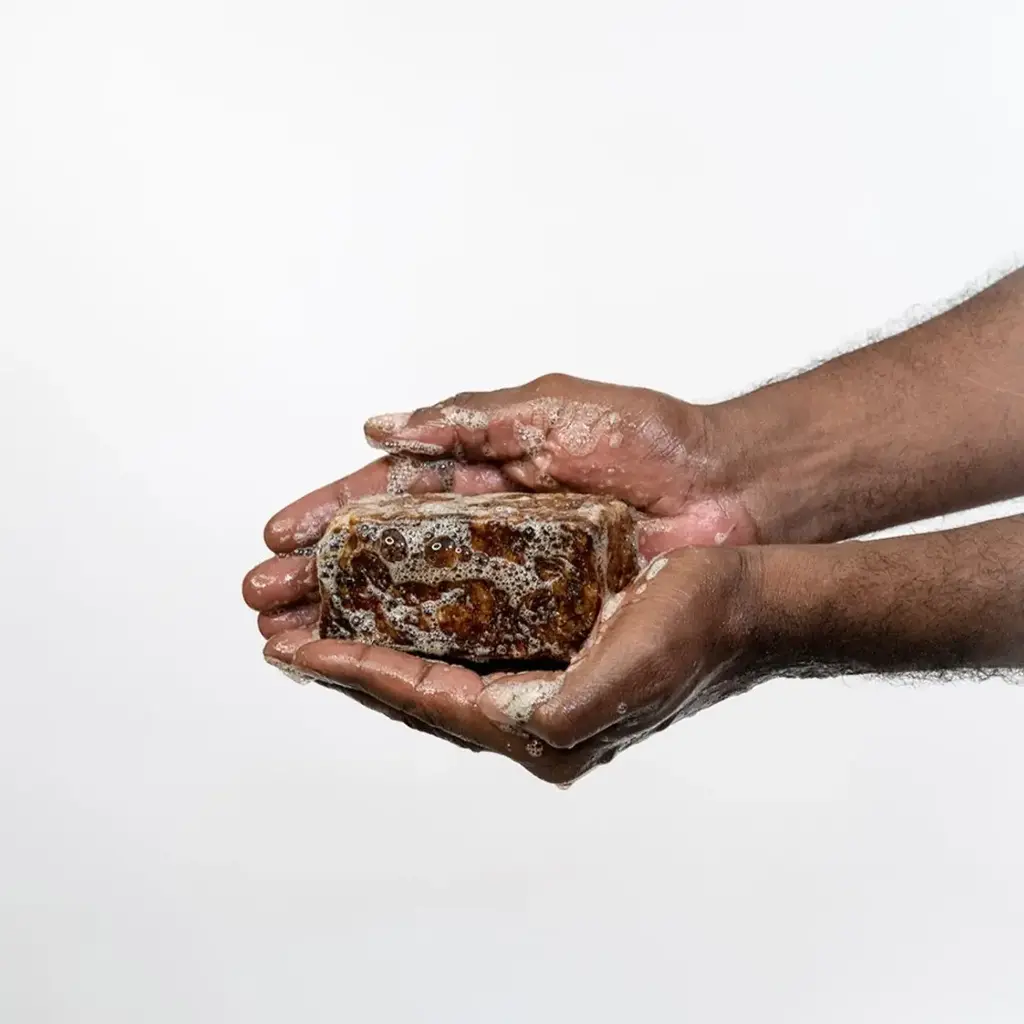 Cween LLC Turmeric and Honey Black Soap (4oz)