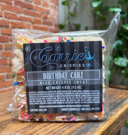 Carrie's Crispies Crispy Treat - Birthday Cake