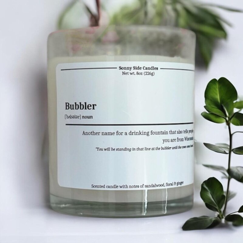 Jordan Achartz (Sonny Side Candles) Candle - Bubbler (6oz)