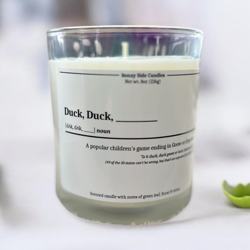 Jordan Achartz (Sonny Side Candles) Candle - Duck, Duck (6oz)
