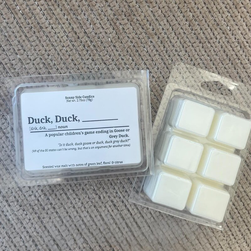 Jordan Achartz (Sonny Side Candles) Wax Melt - Duck, Duck