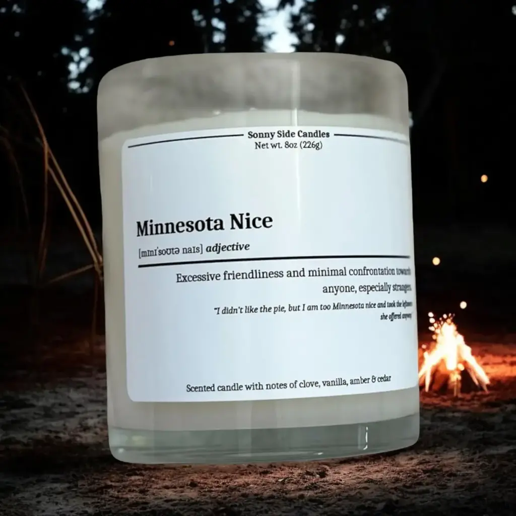 Jordan Achartz (Sonny Side Candles) Candle - MN Nice (6oz)