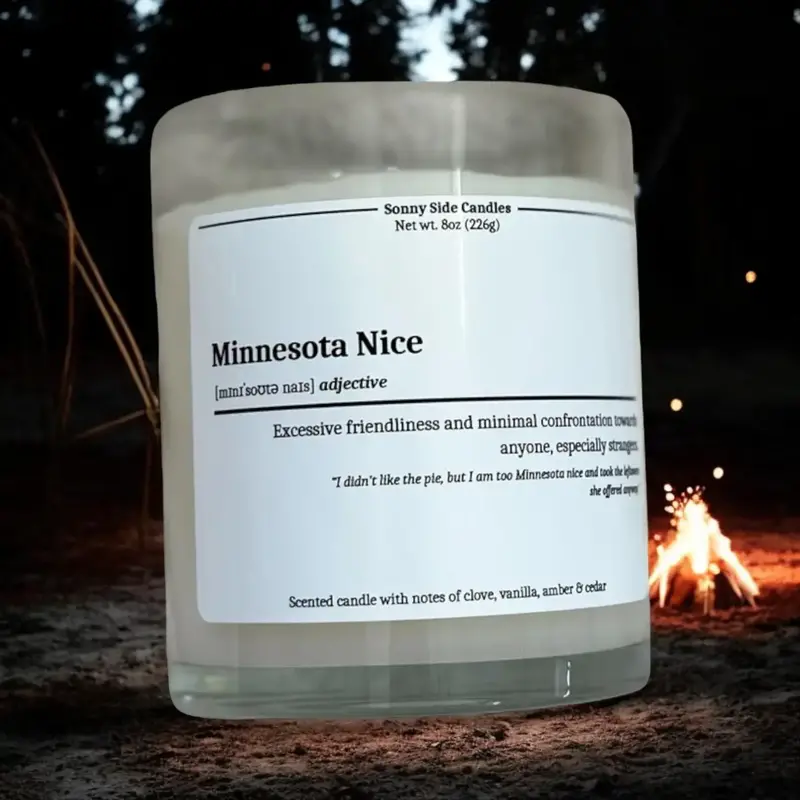 Jordan Achartz (Sonny Side Candles) Candle - MN Nice (6oz)