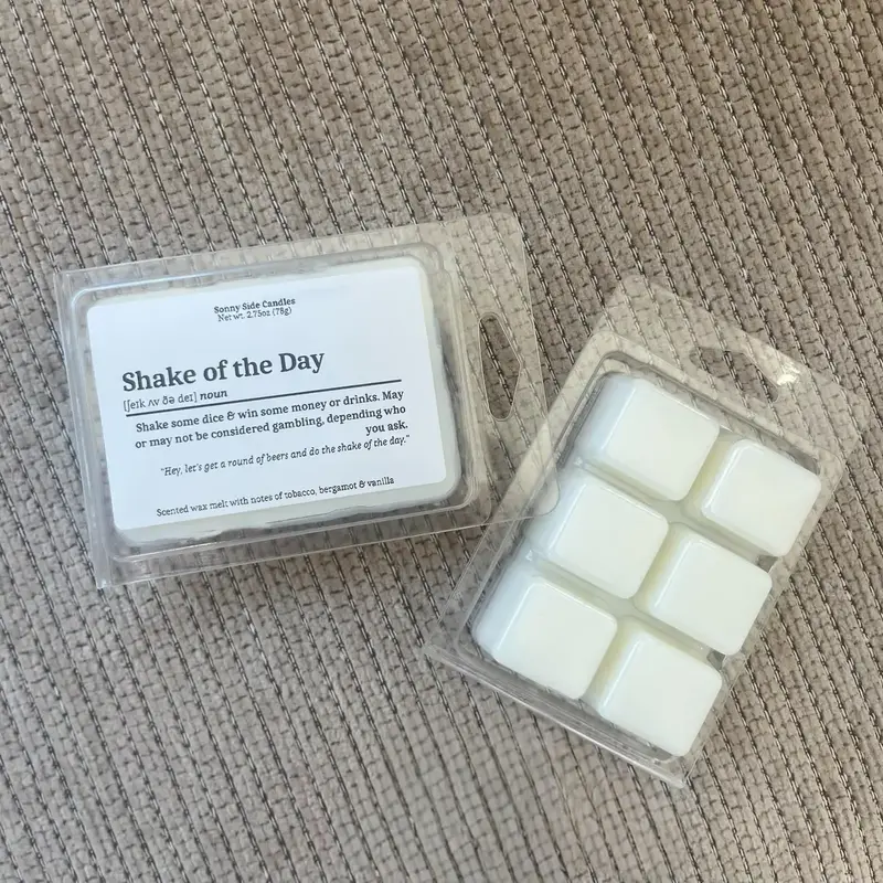 Jordan Achartz (Sonny Side Candles) Wax Melt - Shake of the Day