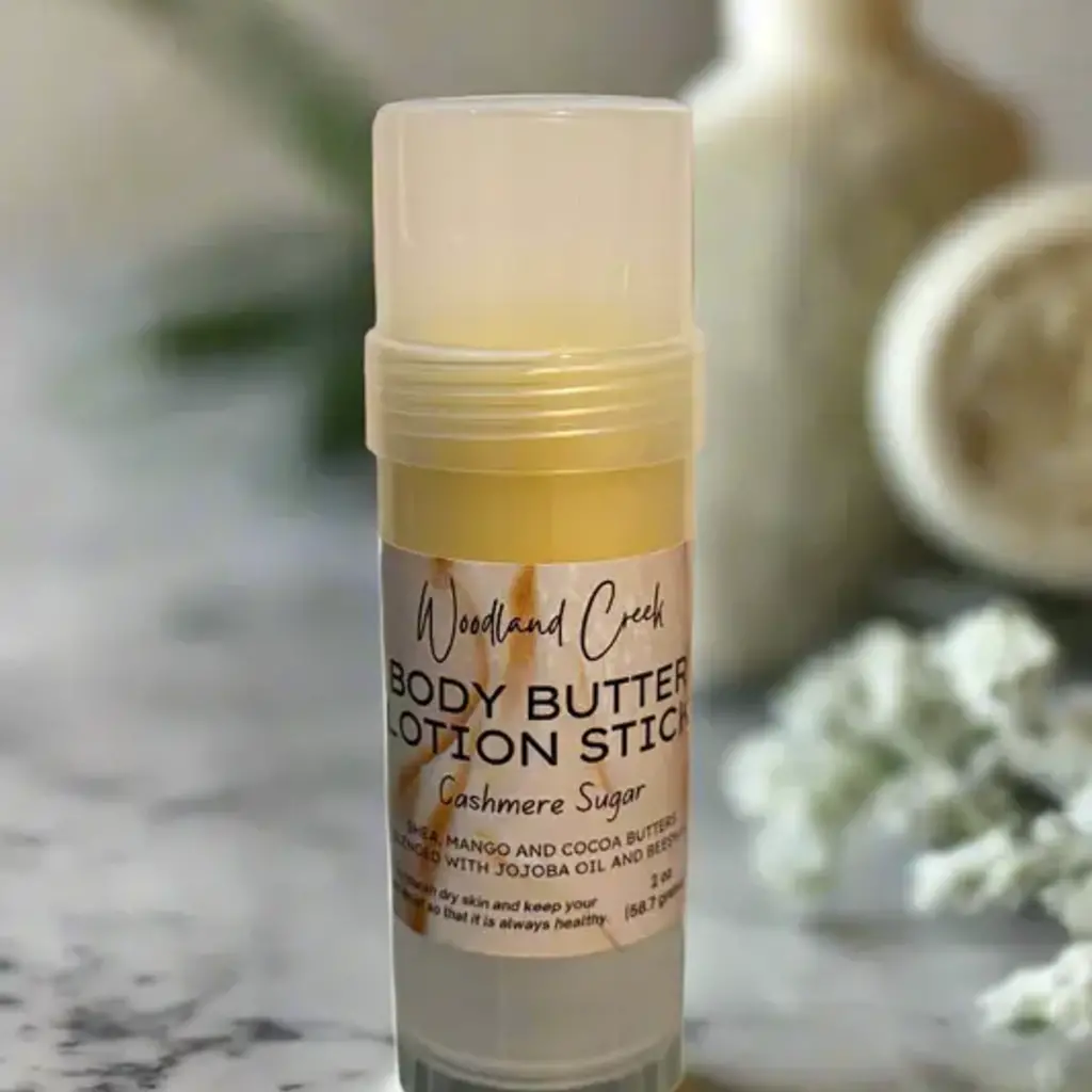Woodland Creek Candles (Andy Lindloff) Body Butter Lotion Stick - Fresh Mint and Eucalyptus