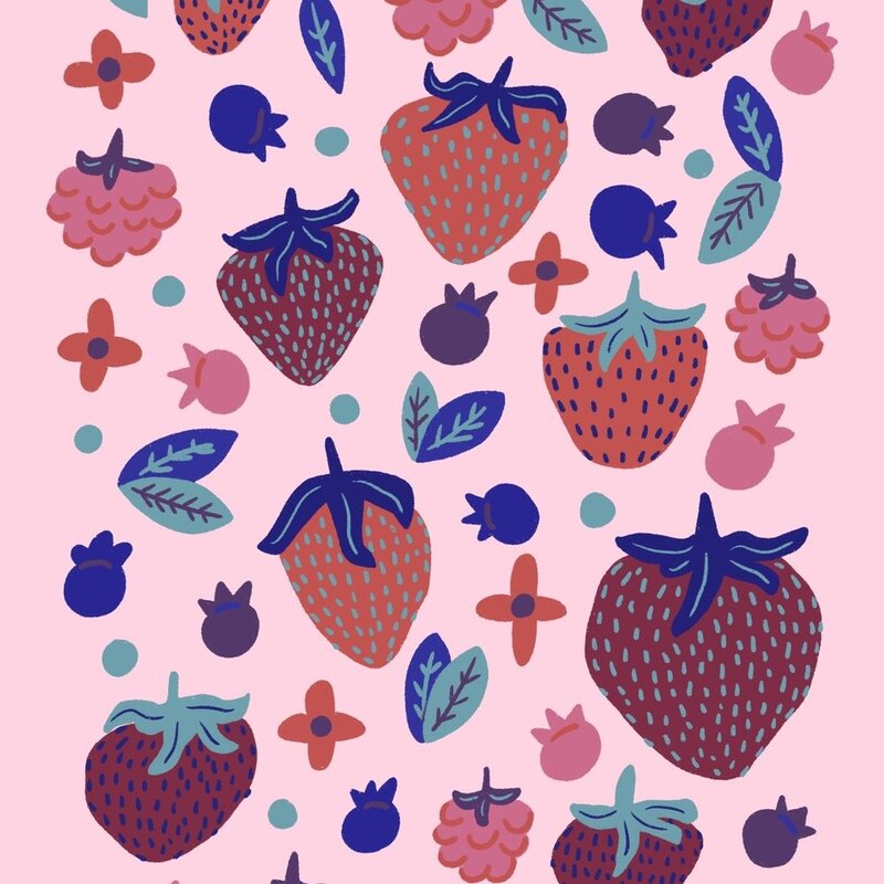 Lily Wenndt Illustration Berry Print