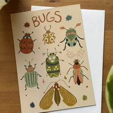 Lily Wenndt Illustration Bugs Greeting Card