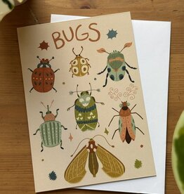 Lily Wenndt Illustration Bugs Greeting Card