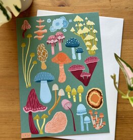 Lily Wenndt Illustration Mushroom Greeting Card