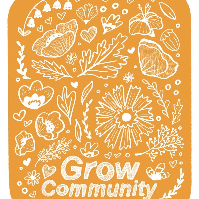 Lily Wenndt Illustration Grow Community Print