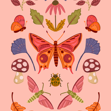 Lily Wenndt Illustration Cottage Core Print