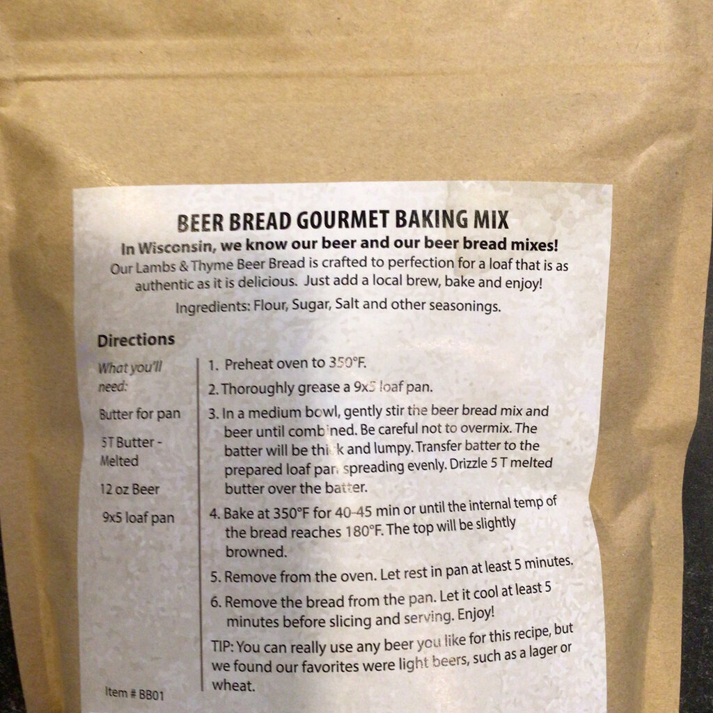 Lambs & Thyme Beer Bread Mix