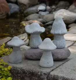 Audrey's Cement Mushrooms