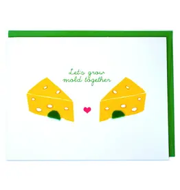 Cracked Designs Greeting Card - Mold Love