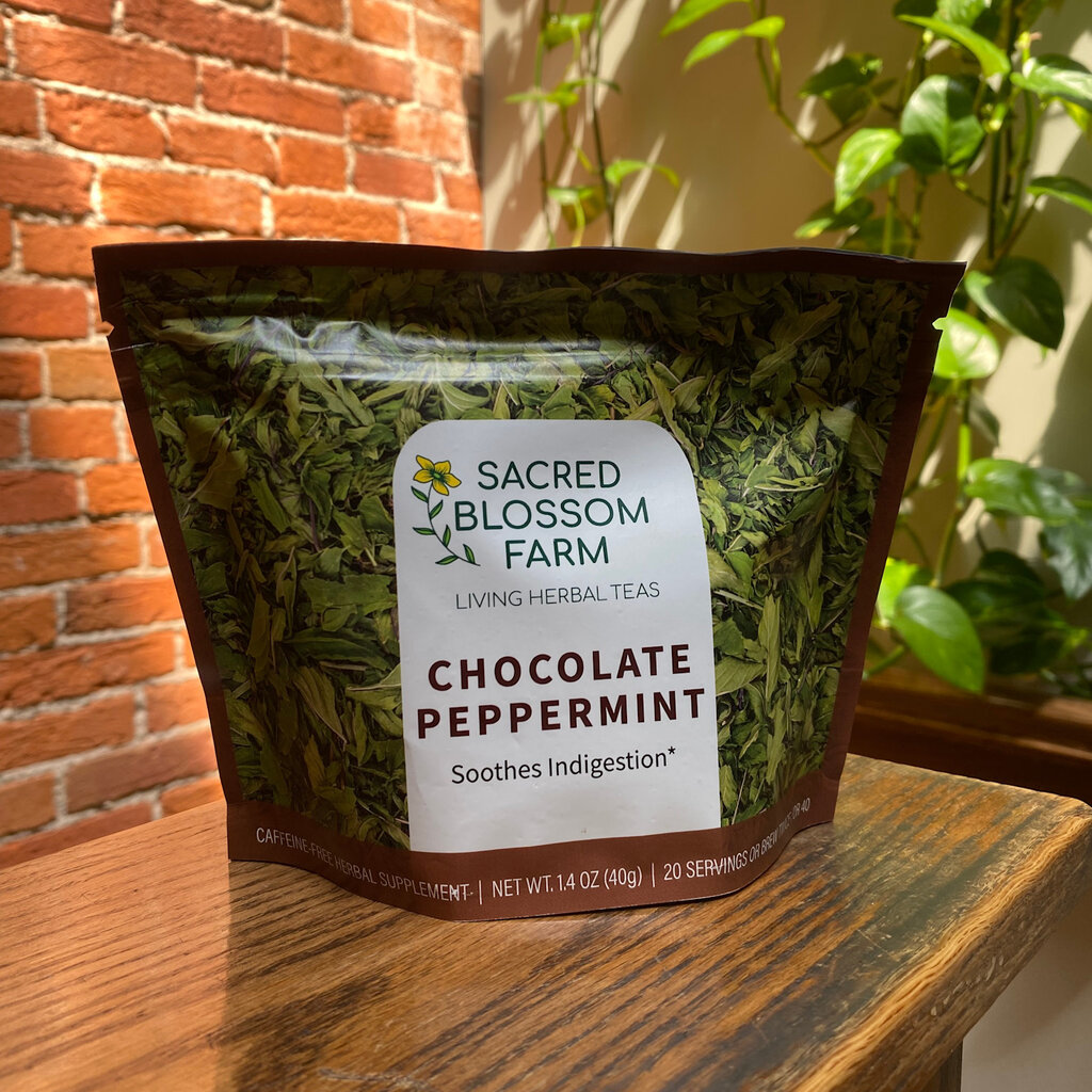 Sacred Blossom Farm Herbal Tea - Chocolate Peppermint