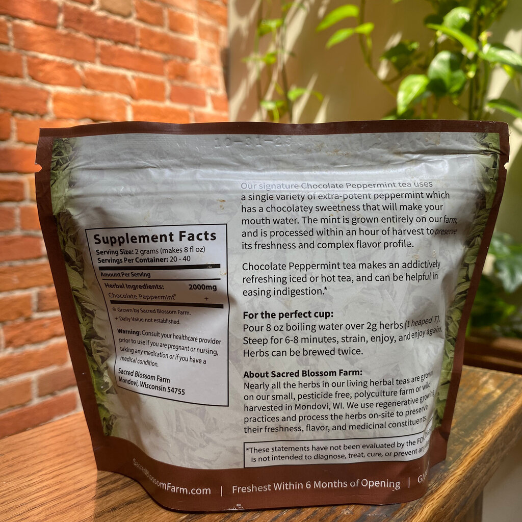 Sacred Blossom Farm Herbal Tea - Chocolate Peppermint