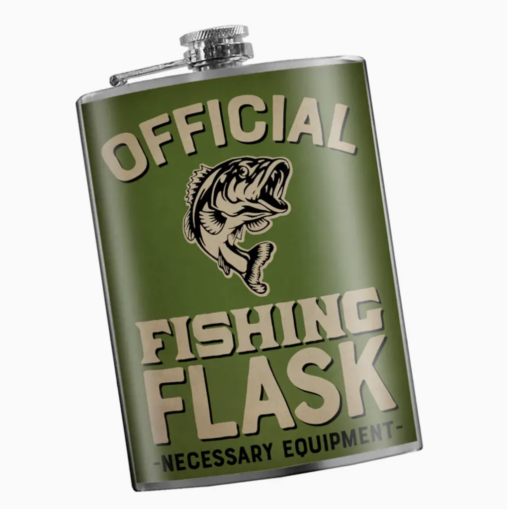 Trixie & Milo Official Fishing Flask