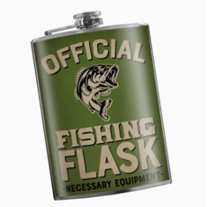 Trixie & Milo Official Fishing Flask
