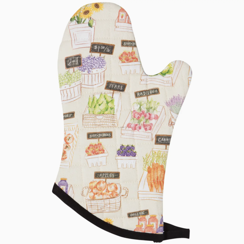 Now Designs by Danica Oven Mitt - Locally Grown Market Chef