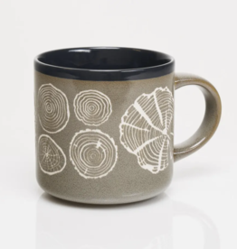 Tree Rings Ceramic Mug