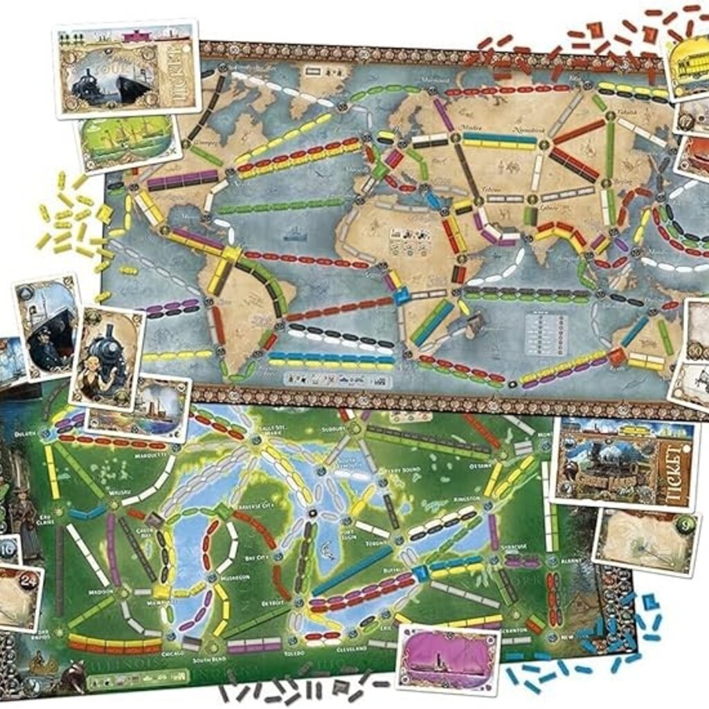 Ticket to Ride: Rails & Sails