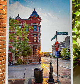 Lloyd Fleig 12x18 - Corner of Eau Claire and Barstow Street Print