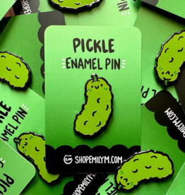 Shop Emily M Pickle Enamel Pin