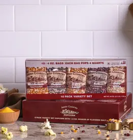 Amish Country Popcorn Popcorn Variety 10 Pack (4 oz Bags)