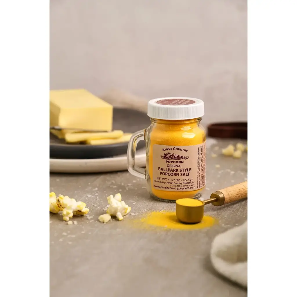 Amish Country Popcorn Popcorn Salt - Ballpark-Style 4.5oz