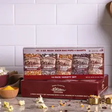 Amish Country Popcorn Popcorn Variety 10 Pack (4 oz Bags)