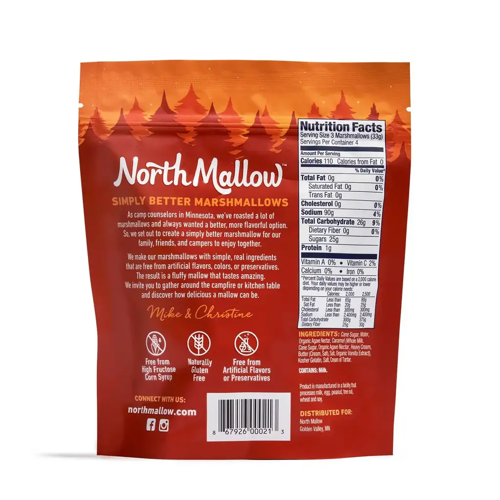 North Mallow North Mallow - Caramel Swirl Marshmallows